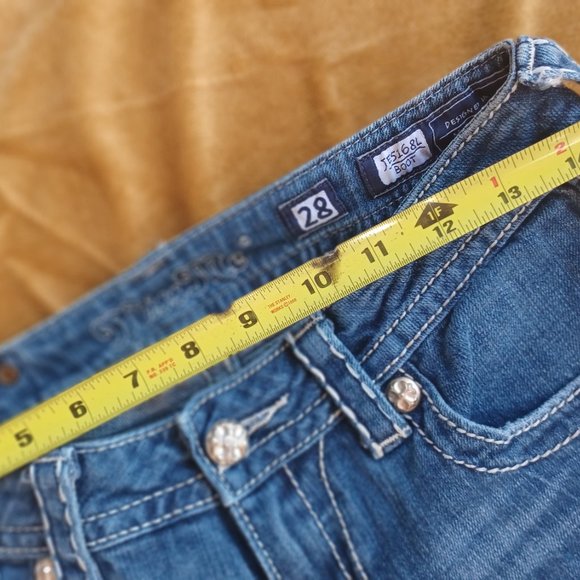 Miss Me Jes168L/Boot Jeans Size 28 - Picture 4 of 16